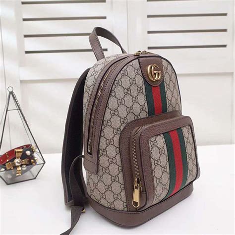 gucci small backpack women|Gucci backpack purse for women.